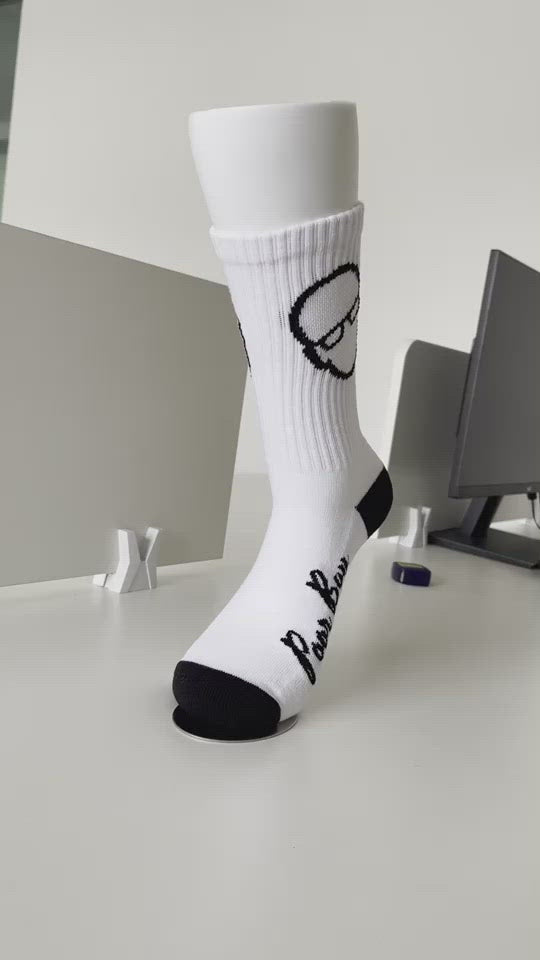 Poor Boy Soles Bespoke Shoe Co. socks! Available in Medium and Large!